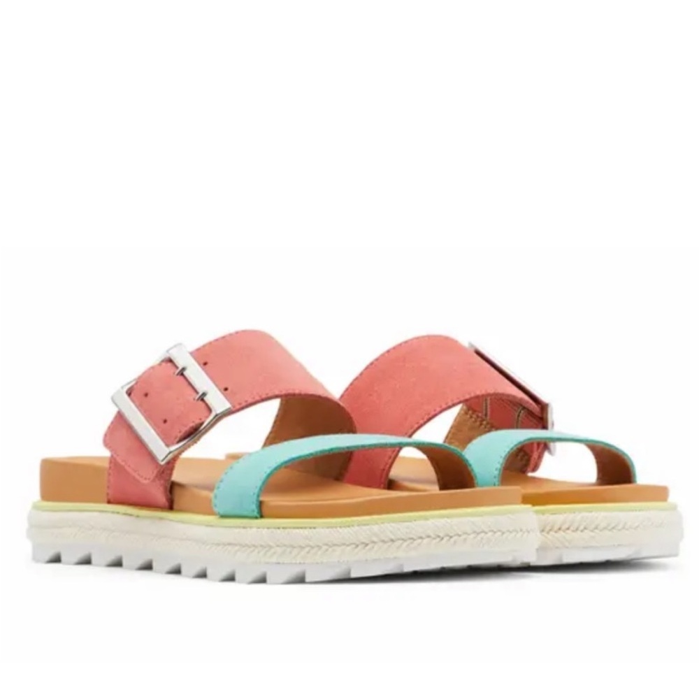 SOREL Women’s Roaming Buckle Slide Sandal - mutlicolor -Size 6.5